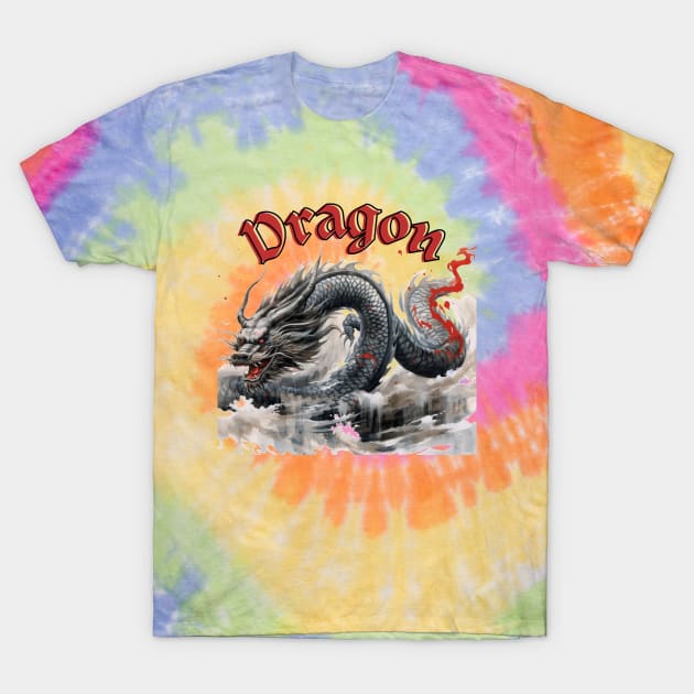 Dragon T-Shirt by MckinleyArt